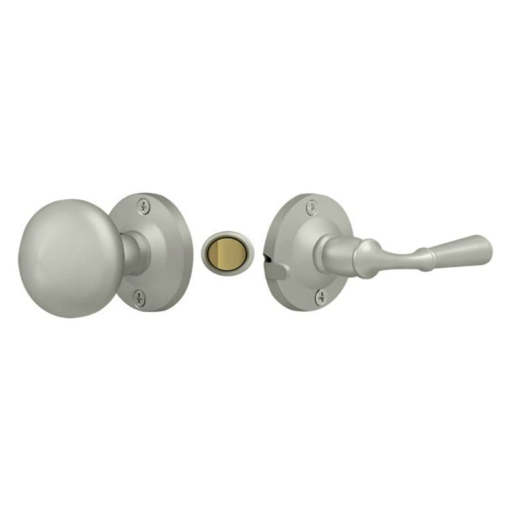 Round Rose Storm Door Latch 7/8-1 3/8 Inch Door