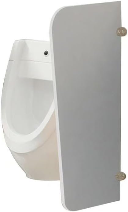 PVC Semi-Arc Men Public Toilet Partition Panel