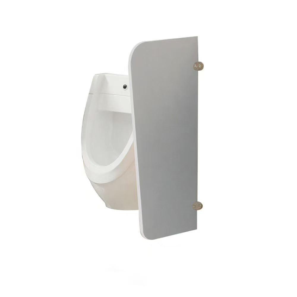 PVC Semi-Arc Men Public Toilet Partition Panel