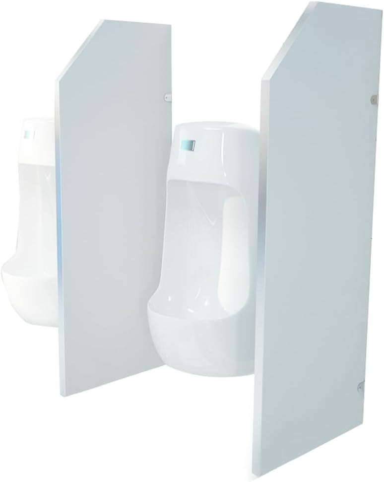 PVC Men's Public Restroom Partition Hardware Set