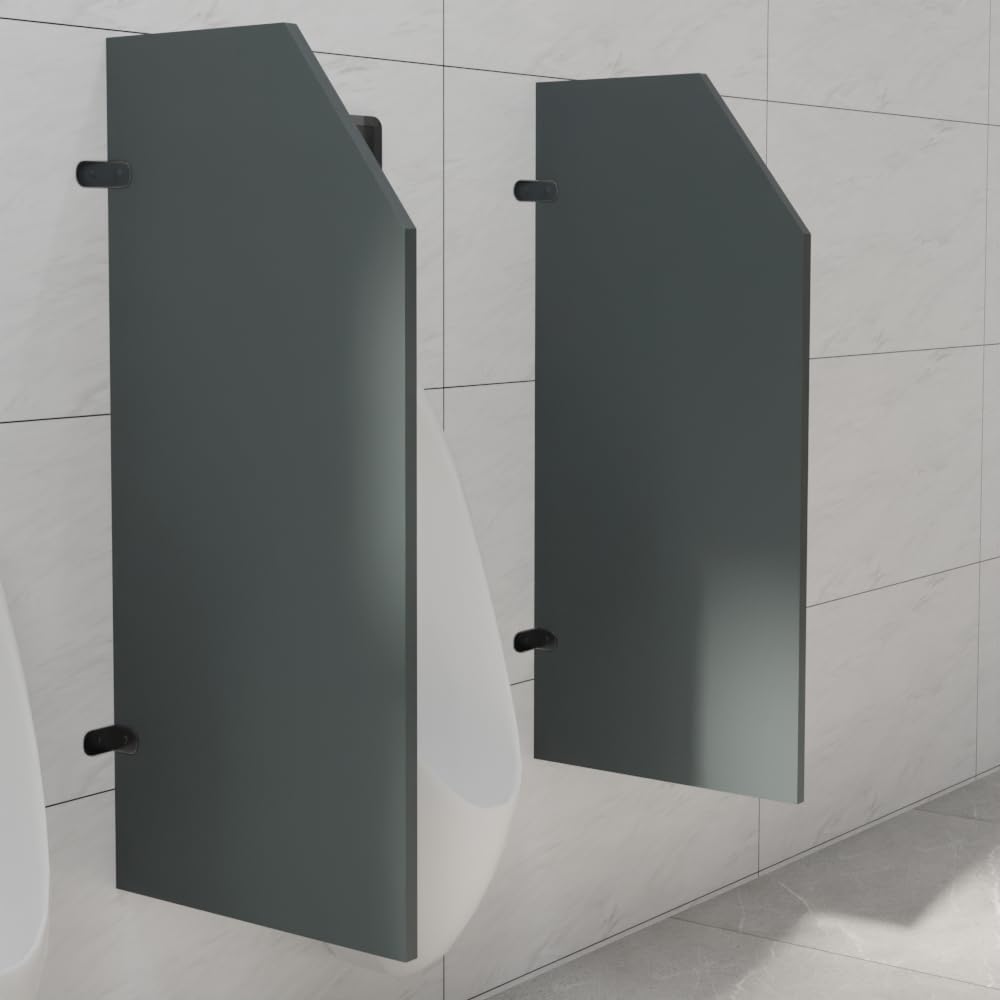 Wall Mounted Men's Urinal Privacy Partition Screen