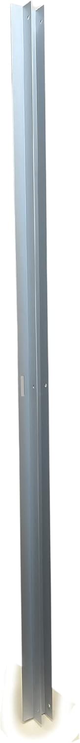 Satin Aluminum Long One Ear Panel Bracket