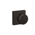 Satin Nickel Passage Door Knob with Trim