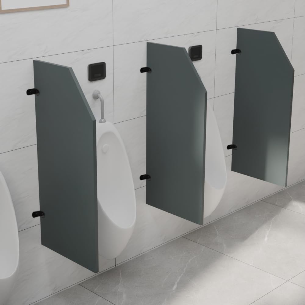 Wall Mounted Men's Urinal Privacy Partition Screen