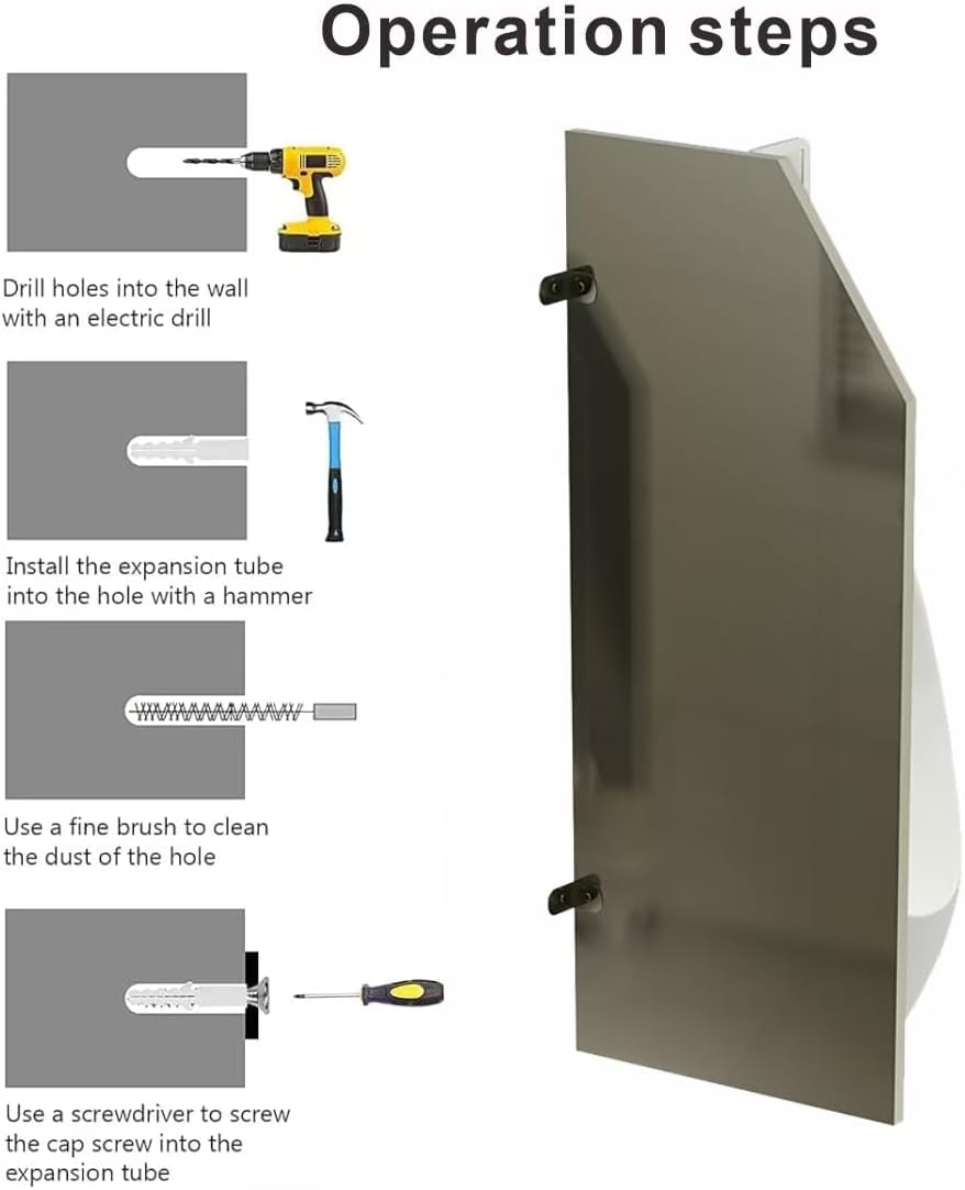 304 Stainless Men Urinal Partition With Hardware