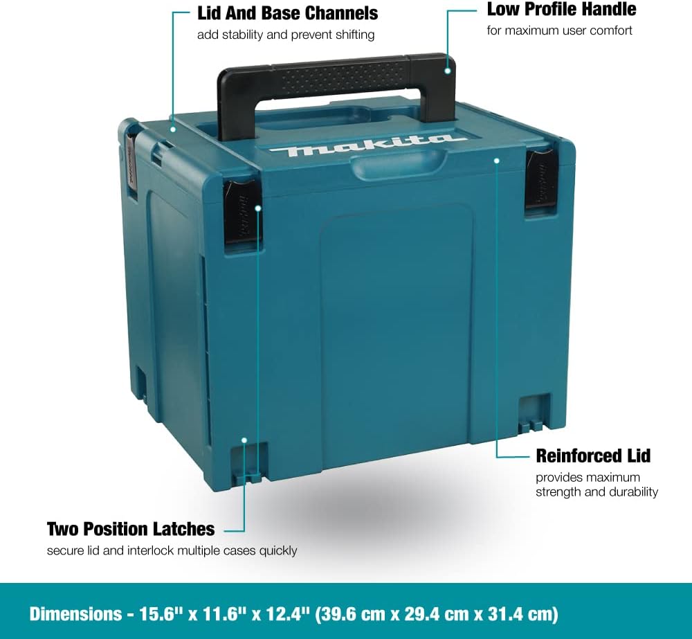 X-Large Interlocking Hard Tool Storage Case