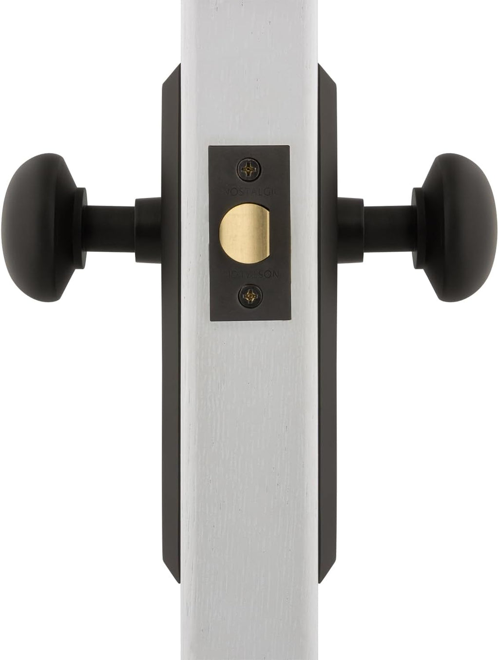 Nostalgic Warehouse New York Door Knob with Plate