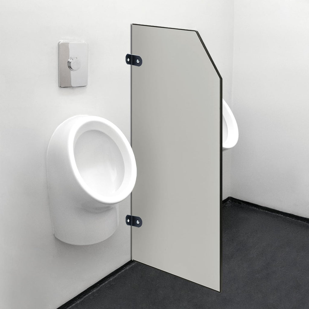 Wall Mounted Urinal Divider Screen for Public Restrooms