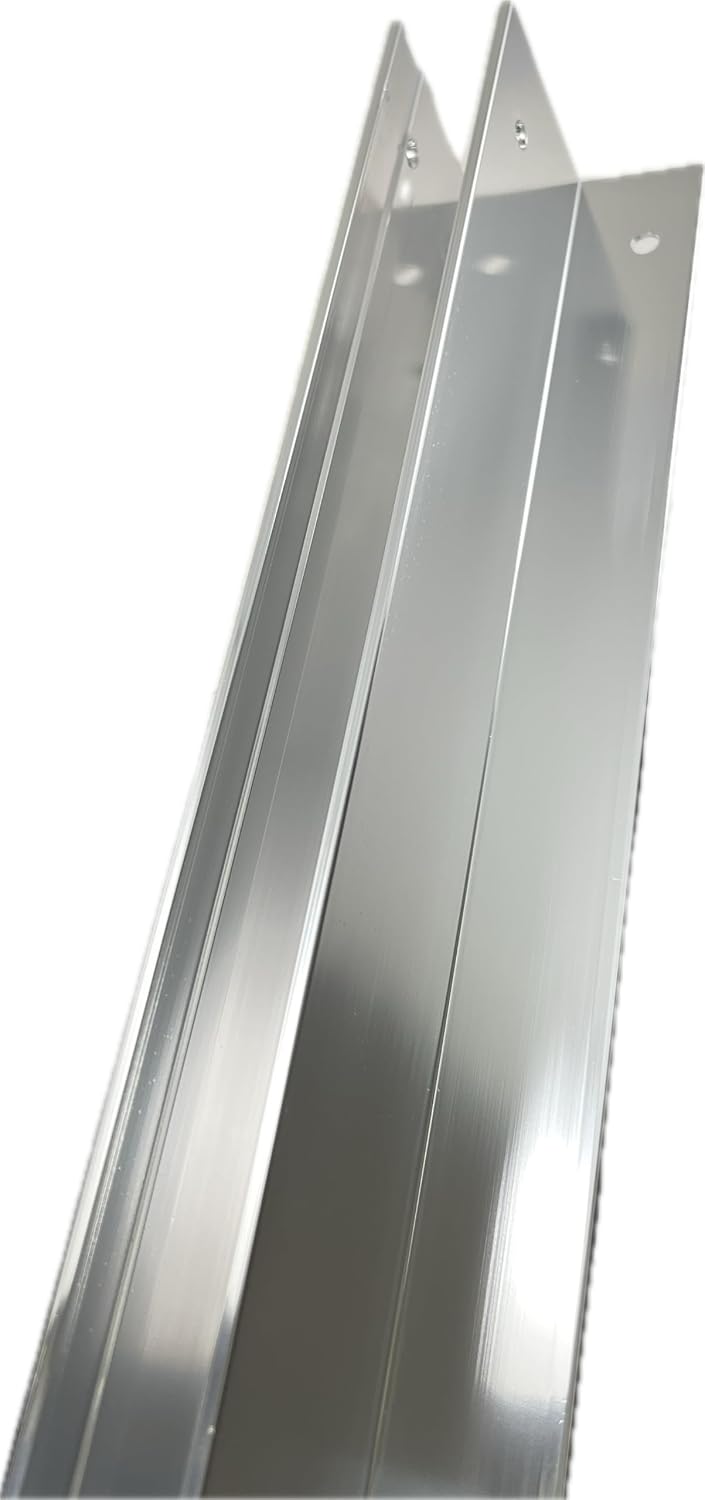 Bright Aluminum Long One Ear Panel Bracket