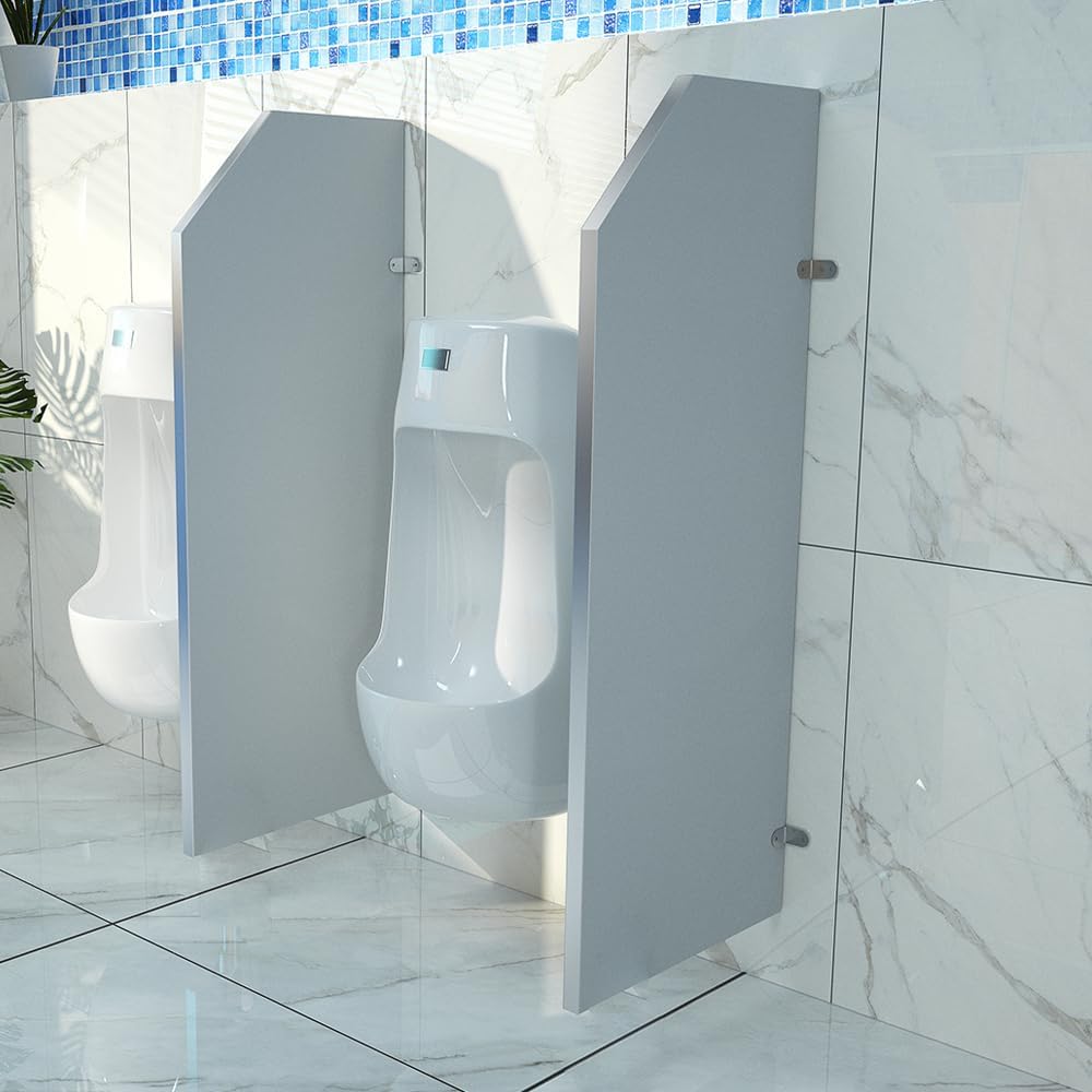 PVC Men's Public Restroom Partition Hardware Set
