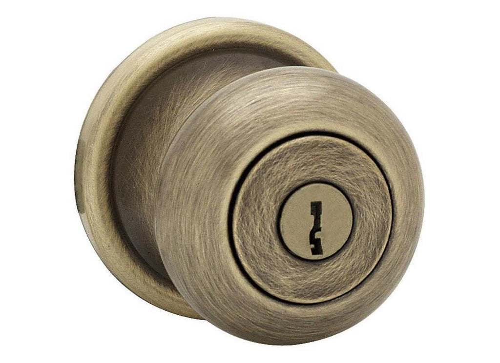 Venetian Bronze Keyed Entry Secure Door Knob