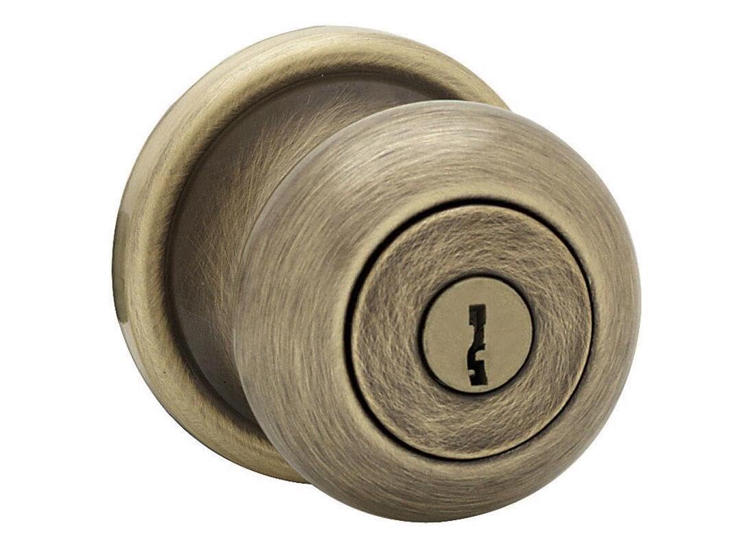 Venetian Bronze Keyed Entry Secure Door Knob