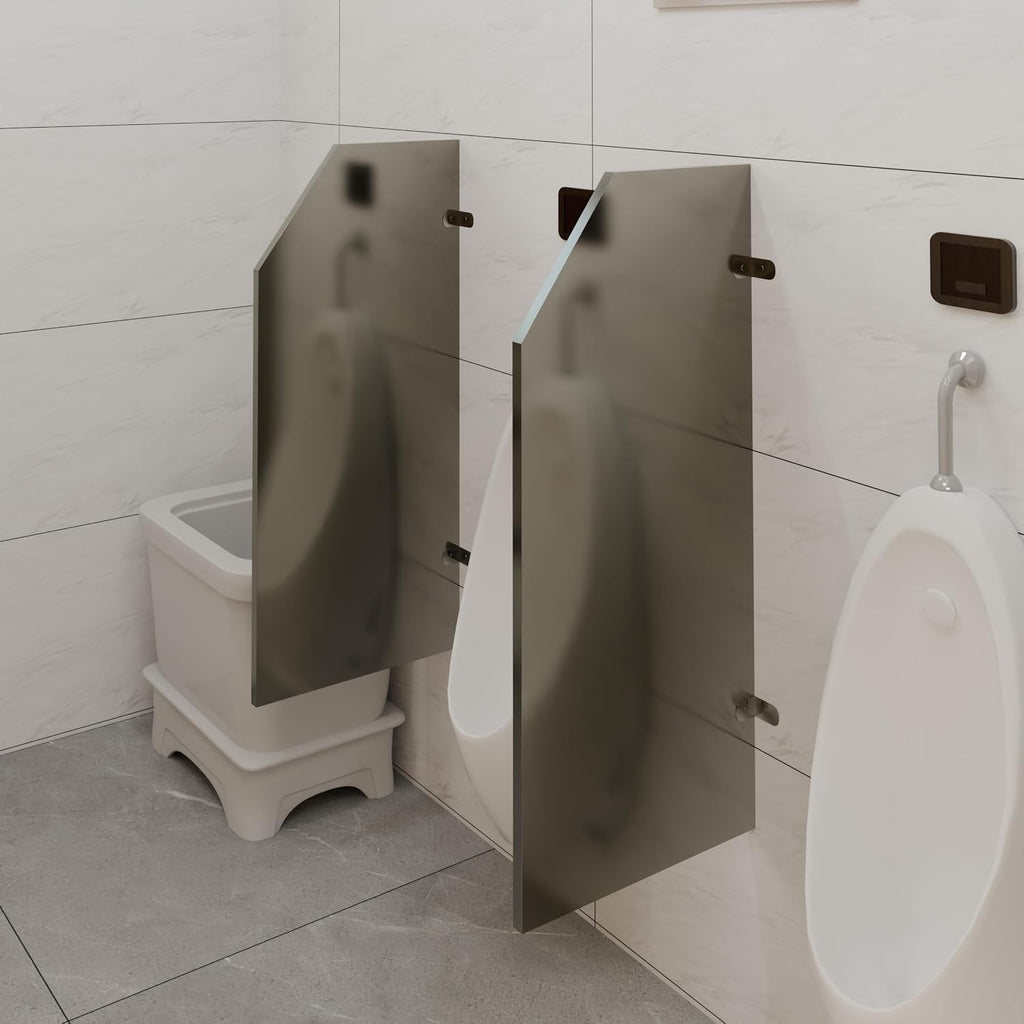 304 Stainless Men Urinal Partition With Hardware
