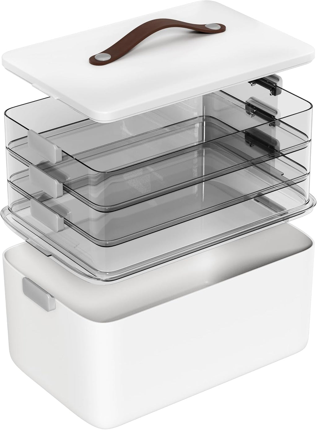 4-Tier Portable Multipurpose Storage Organizer Box