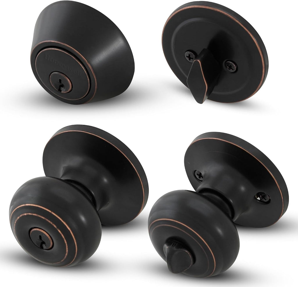 Oil Rubbed Bronze Combo Entry Door Knob