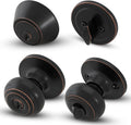 Oil Rubbed Bronze Combo Entry Door Knob