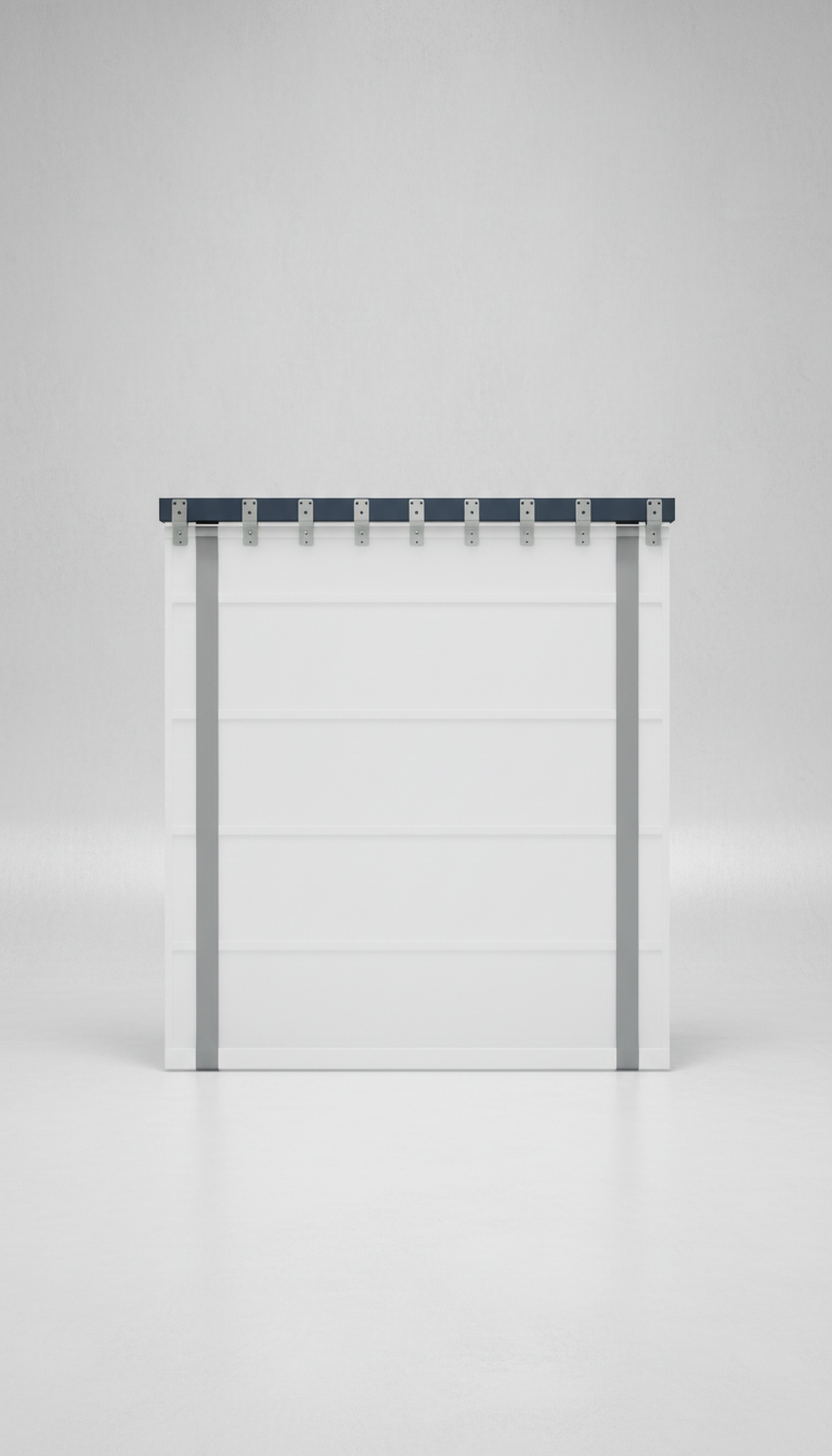 Thermal PVC Door Curtain Kit