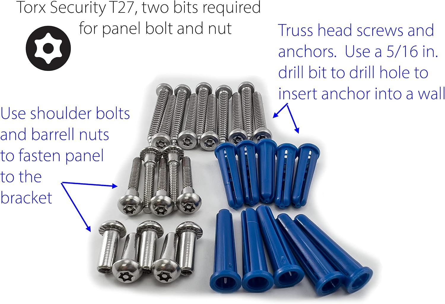 Bright Aluminum Long One Ear Panel Bracket